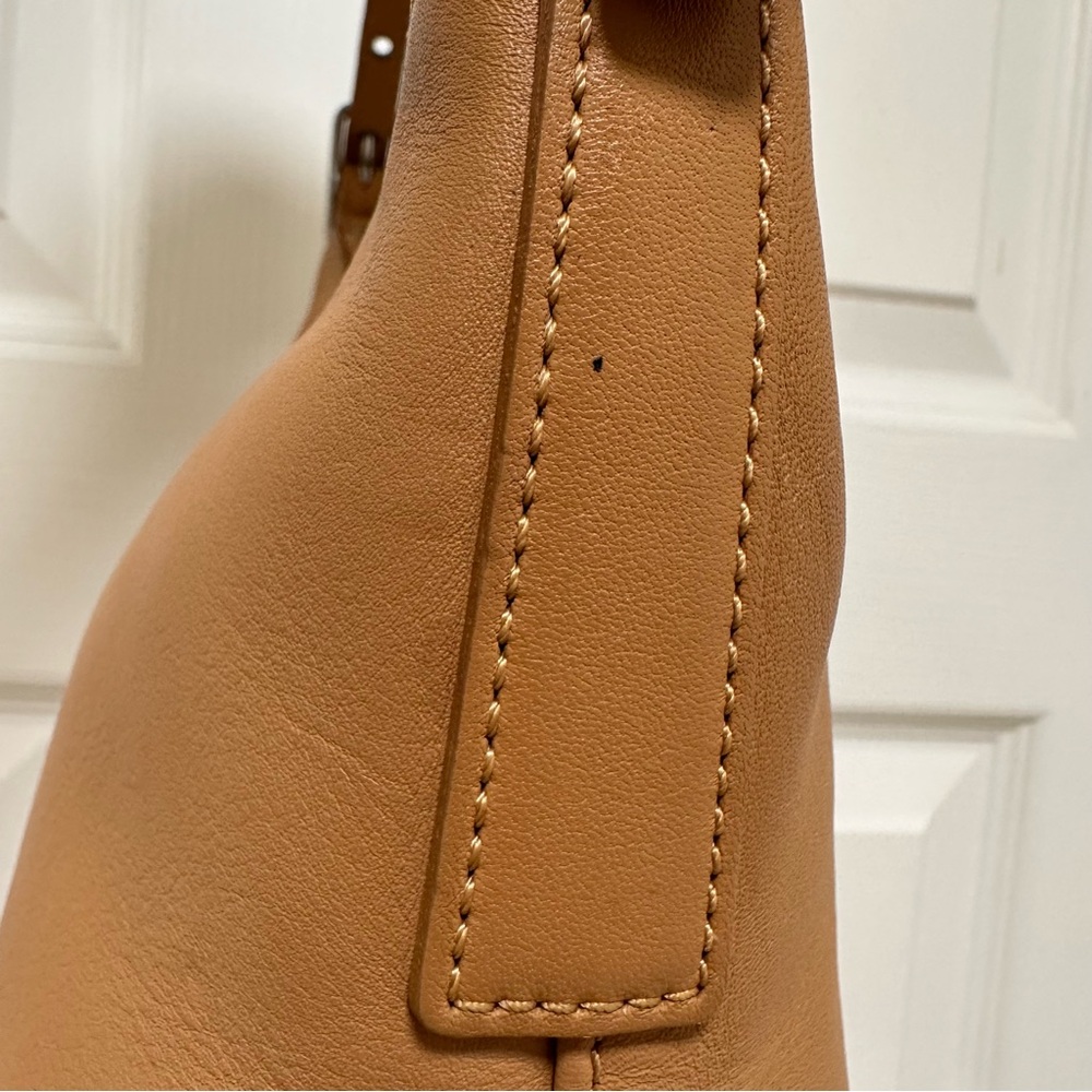 Coach Legacy West Mini Pouch Glove Leather Camel Shoulder Bag‎ Vintage Y2K - Picture 9 of 16